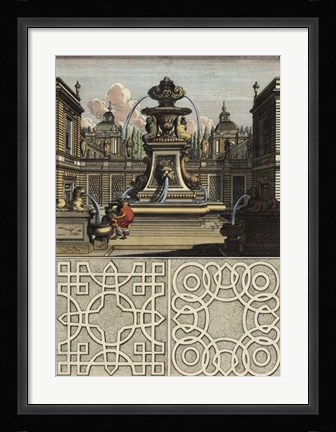 Framed Architectura Curiosa II Print