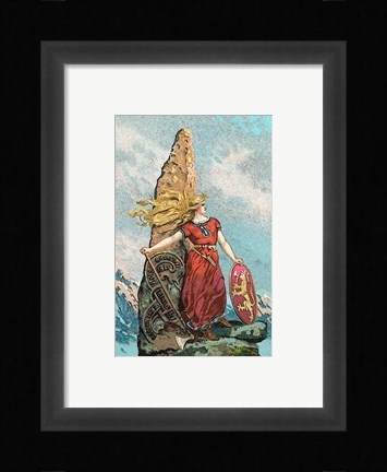 Framed Nationalism Viking Cultivation Print