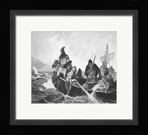 Framed Garden Arbor Print