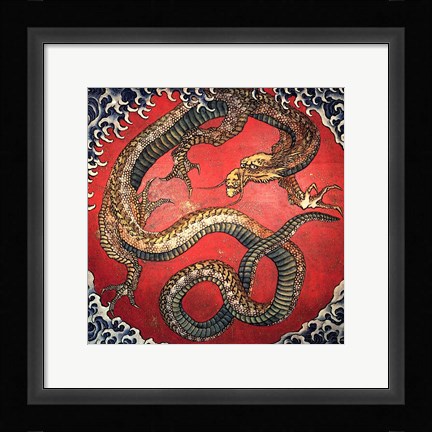 Framed Dragon Print