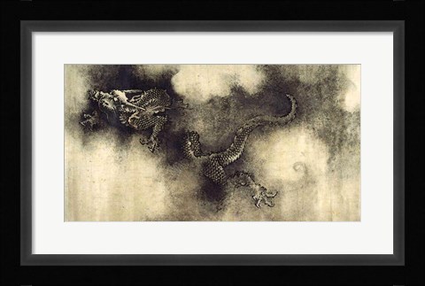 Framed Nine Dragons Print