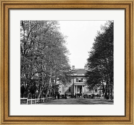 Framed Richmond, Va. The Governor&#39;s Mansion Print