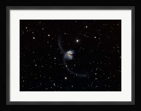 Framed Antennae (NGC 4038 and 4039), interacting pair of galaxies in Corvus Print