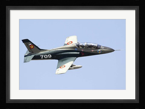 Framed Romanian Air IForce AR-99 Soim jet trainer Print