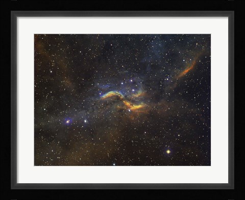 Framed Propeller Nebula Print