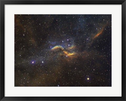 Framed Propeller Nebula Print