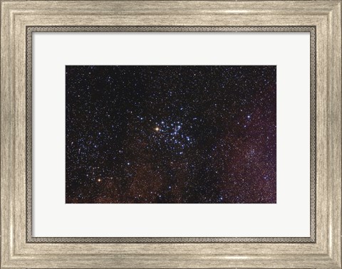 Framed Messier 6, the Butterfly Cluster Print