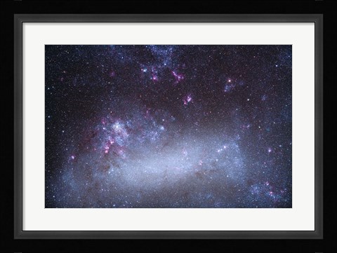 Framed Tarantula Nebula in the Large Magellanic Cloud Print