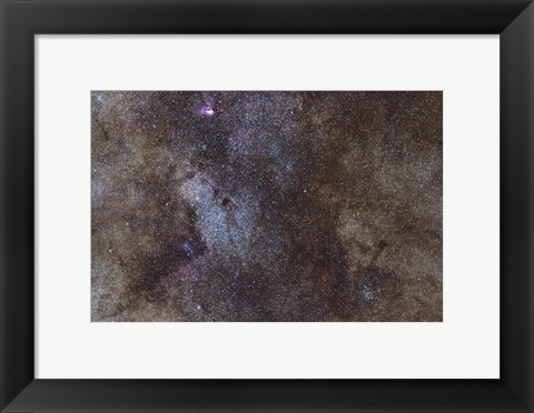 Framed Widefield view of the Sagittarius Star Cloud Print