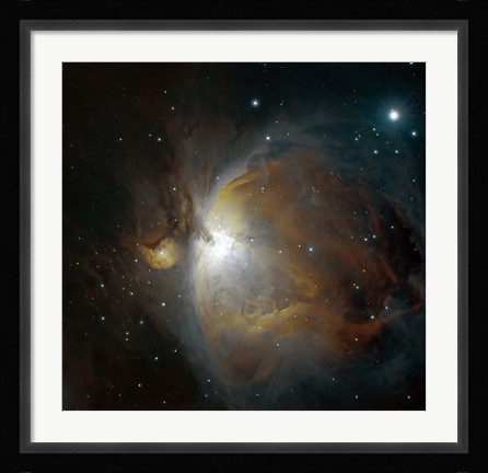 Framed M42 nebula in Orion Print