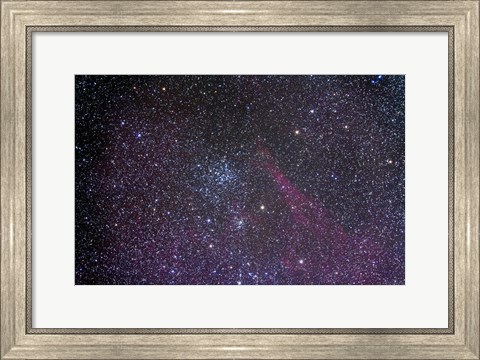Framed Open cluster Messier 38 in the constellation Auriga Print