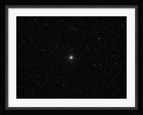 Framed double star Albireo in the constellation Cygnus Print