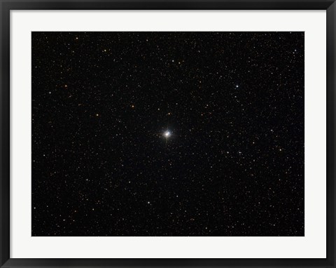 Framed double star Albireo in the constellation Cygnus Print