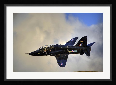 Framed Hawk T1 trainer aircraft of the Royal Air Force Print