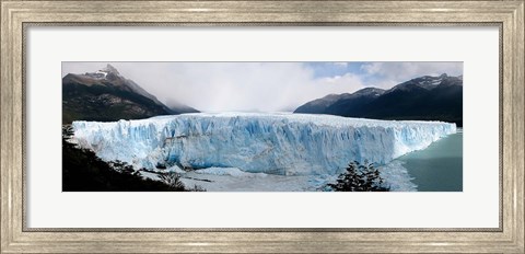 Framed Perito Moreno Glacier in Los Glaciares National Park, Argentina Print