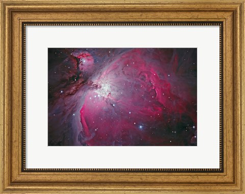 Framed Messier 42, The Orion Nebula Print