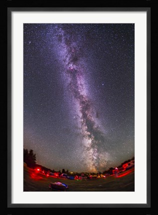Framed northern summer Milky Way over the Saskatchewan Summer Star Party Print