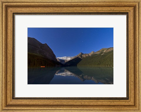 Framed Lake Louise, Banff National Park, Alberta, Canada Print