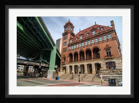 Framed Richmond virginia architecture Print