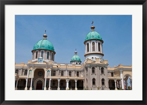 Framed Bole Medhanialem, Addis Ababa, Ethiopia Print