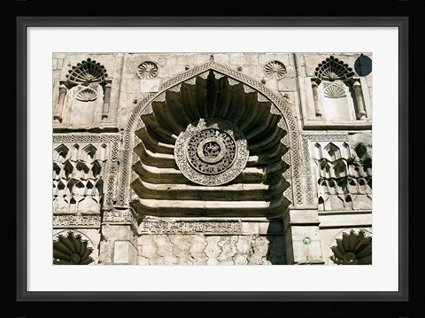 Framed Al-Aqmar Mosque, Khan El Khalili, Cairo, Egypt Print