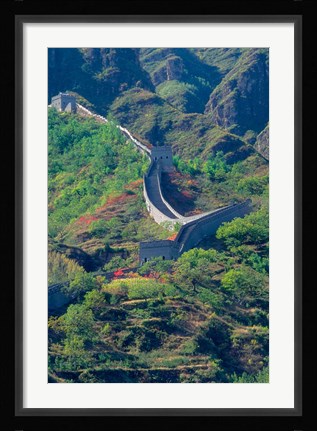 Framed Great Wall, China Print