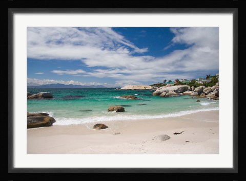 Framed Cape Town, South Africa. The Cape Peninsula Print