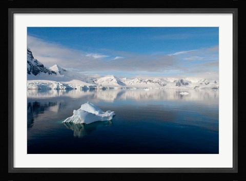 Framed Antarctica Print