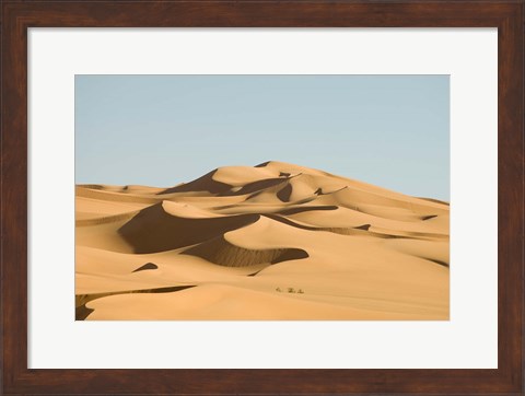 Framed Erg Awbari, Sahara desert, Fezzan, Libya Print
