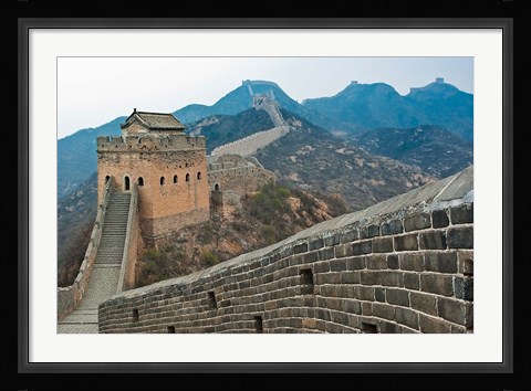 Framed China, Hebei, Luanping, Chengde. Great Wall of China Print