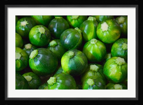 Framed Cucumber, Chongqing, China Print