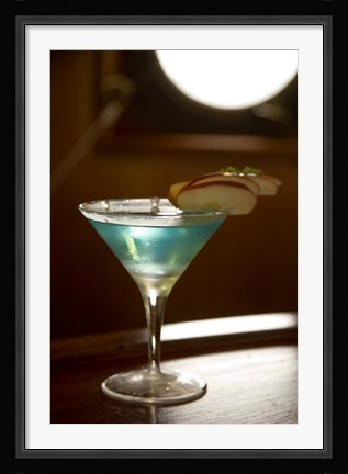 Framed Antarctic Dream cocktail, Antarctic Dream cruise ship Print