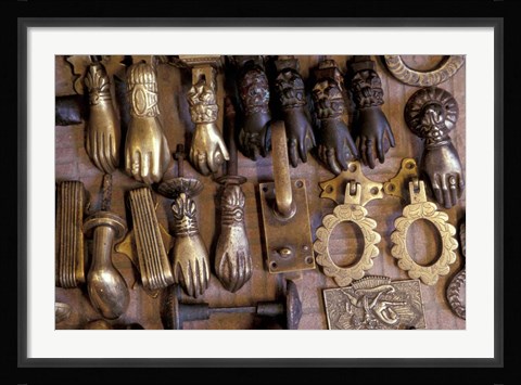 Framed Hands of Fatima, Morocco Print