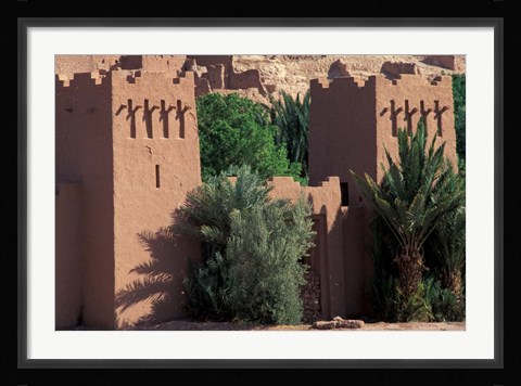 Framed 17th Century Kasbah Amerhidi, Morocco Print