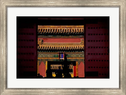 Framed Forbidden City, China Print