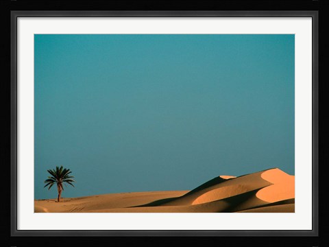 Framed Golden Mummies, Bahariya Museum, Valley of the Golden Mummies, Egypt Print