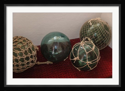 Framed Africa, Mozambique, Mozambique Island. Floats in Governors Palace. Print