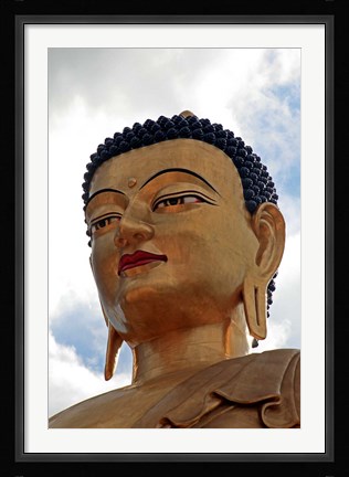 Framed Buddha Dordenma Statue, Thimphu, Bhutan Print