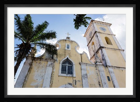 Framed Church of Our Lady of Conception, Inhambane, Mozambique Print