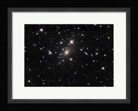 Framed Abell 2666 Galaxy cluster Print