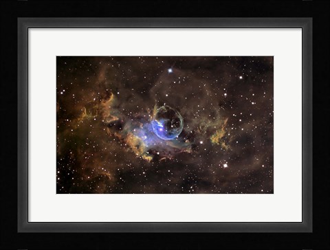 Framed Bubble nebula Print