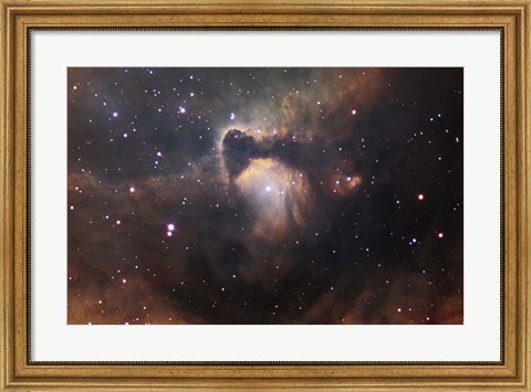 Framed Cave of IC1848 Print