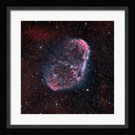 Framed Crescent Nebula Print