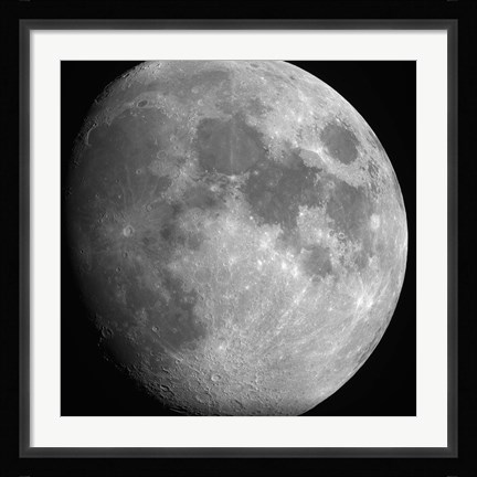 Framed Moon Print