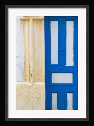 Framed MOROCCO, Atlantic Coast, ESSAOUIRA, Doorway Print