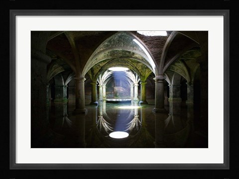 Framed MOROCCO, EL, JADIDA, Portuguese Fortress, Cistern Print