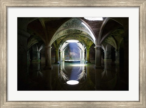 Framed MOROCCO, EL, JADIDA, Portuguese Fortress, Cistern Print