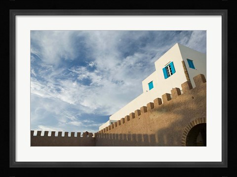 Framed MOROCCO, ESSAOUIRA, City Walls, Moorish Architecture Print