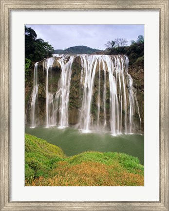 Framed Huangguoshu Falls, Anshun, Guizhou, China Print