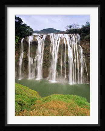 Framed Huangguoshu Falls, Anshun, Guizhou, China Print